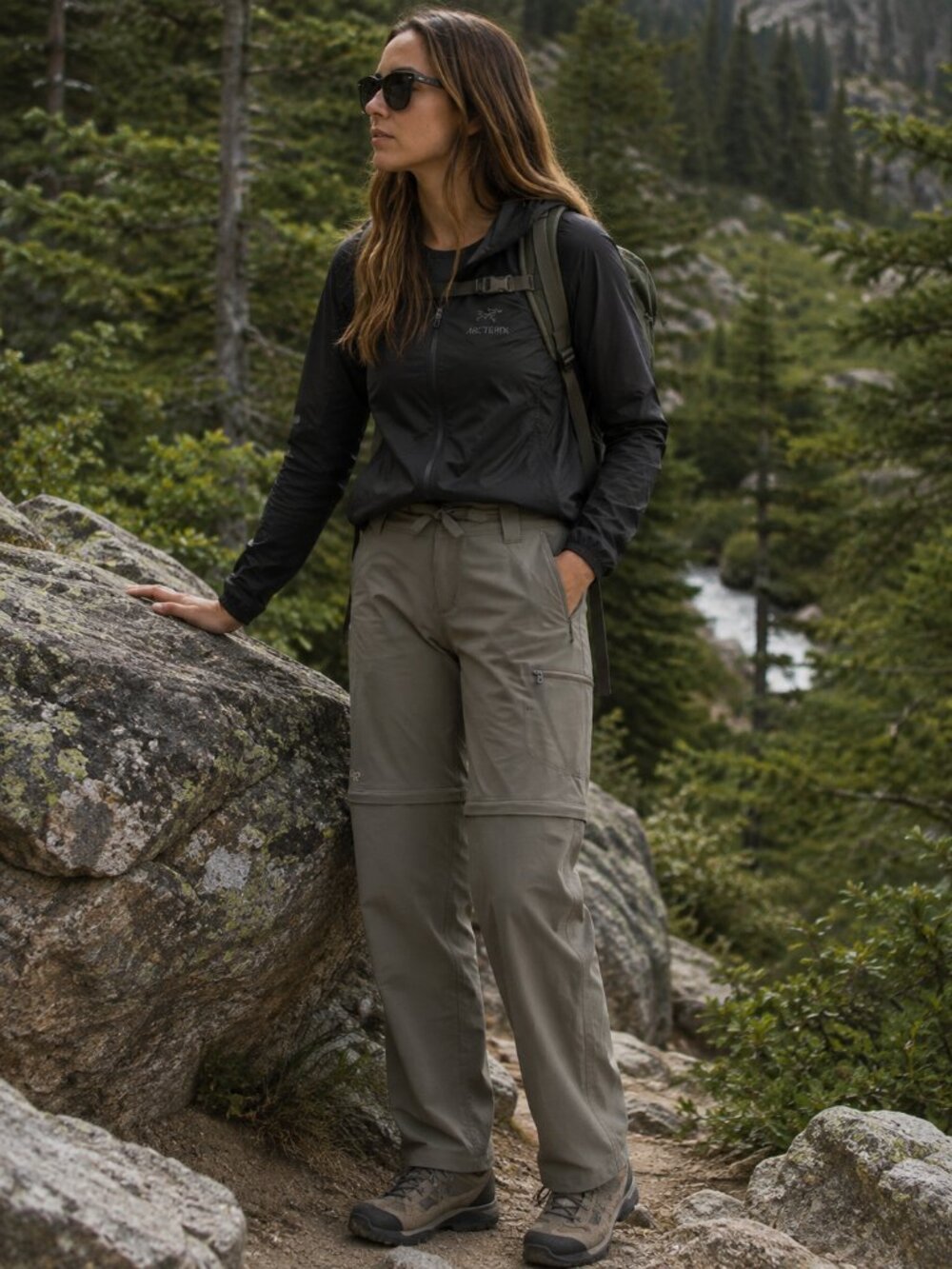 OUTDOOR RESEARCH Ferrosi Convertible Pants Hiking Outdoor Trail Camping Earthy 4